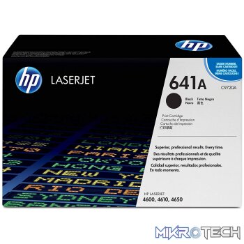 HP C9720A Black Toner, 9000pages