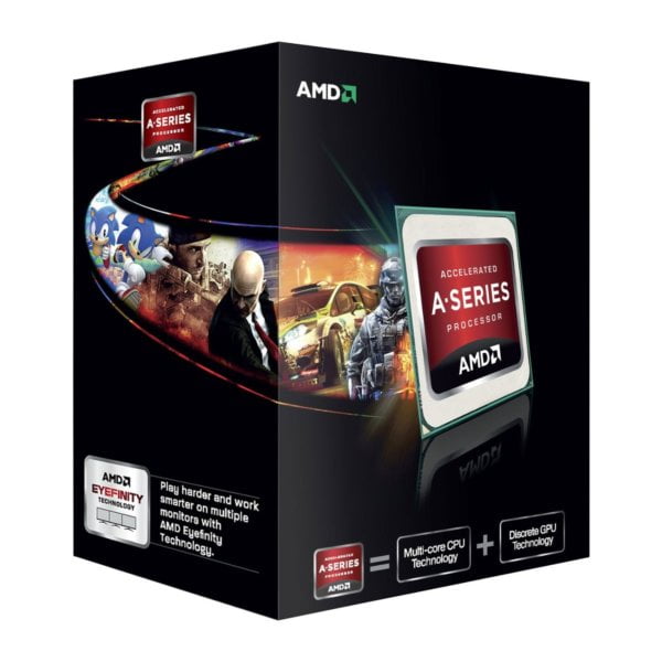 AMD A6-7470K Black Edition - Dual (2) Core 4.0Ghz Desktop APU (Socket FM2+) - With Fan