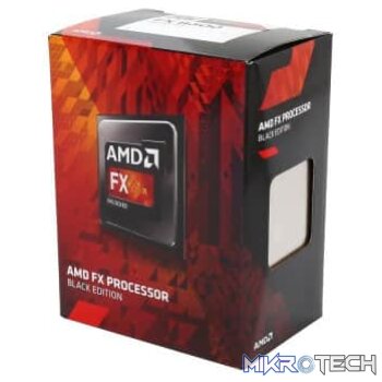 AMD FX-8300 Black Edition - Octa (8) Core 4.2GHz Desktop CPU (Socket AM3+) - With Fan