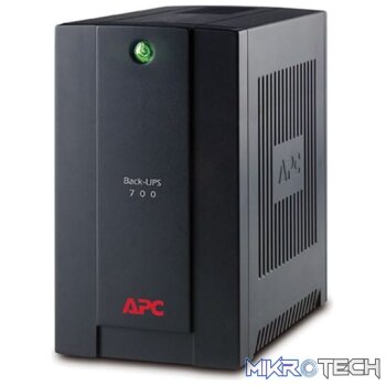APC 700VA/390W USB Black Back-ups with AVR and Power Conditioning