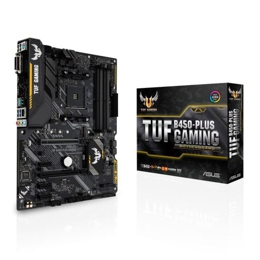 Asus TUF B450-PLUS Gaming AMD B450 AM4 ATX Desktop Motherboard