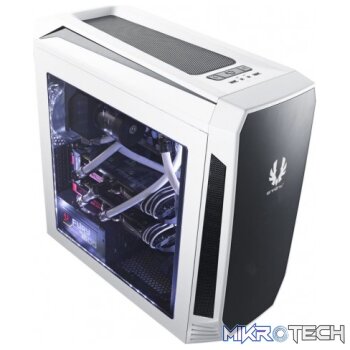 BitFenix Aegis White Windowed Side Panel Micro-ATX Gaming Chassis