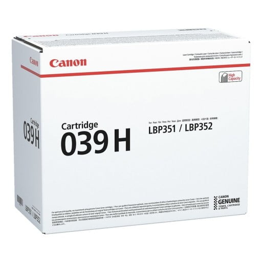 Canon 039H LBP351/LBP352 High Yield Black Original Laser Toner Cartridge