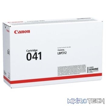 Canon 041 LBP312 Black Original Laser Toner Cartridge