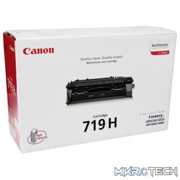 Canon 719H LBP253x Black Original Laser Toner Cartridge