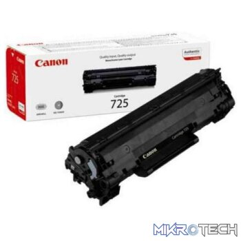 Canon 725 Black 1600 Pages Toner Cartridge