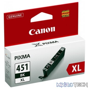 Canon CLI-451BK Black XL 680p Ink Cartridge