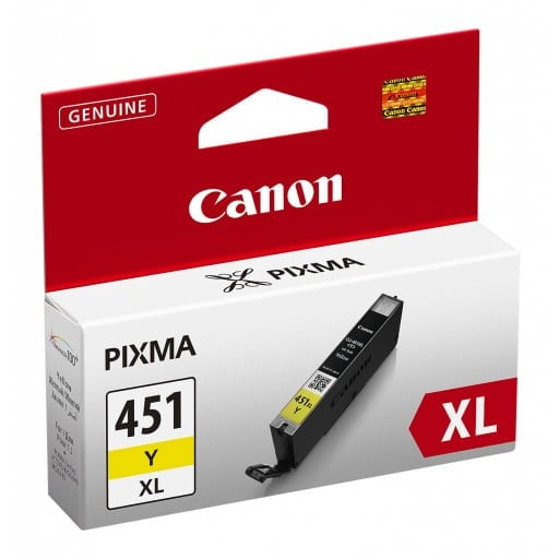 Canon CLI-451Y Yellow XL 680p Ink Cartridge