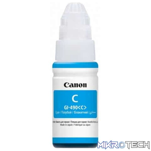 Canon GI-490 Cyan Ink Bottle Canon GI-490 Cyan Ink Bottle