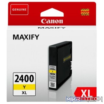 Canon PGI-2400XL Y Yellow DRHD XL Ink Tank (iB4040, MB5040, MB5340)
