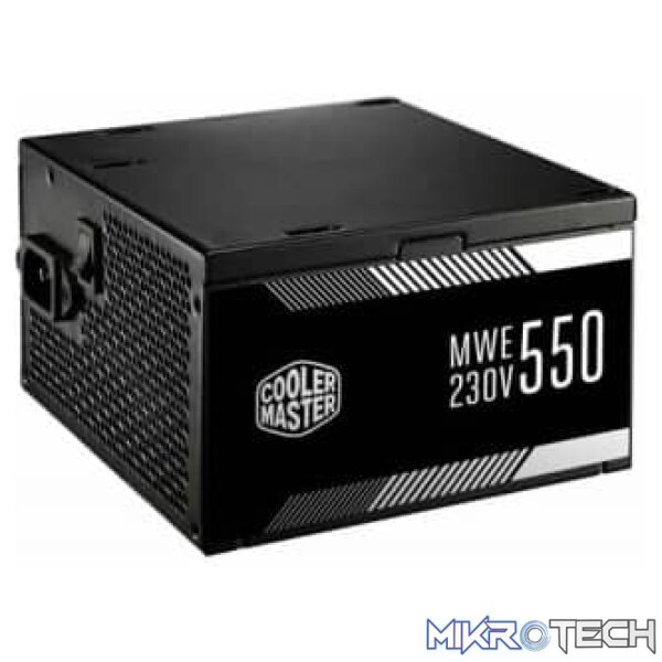 Cooler Master MWE 550W 80 Plus Certified Desktop Power Supply Cooler Master MWE 550W 80 Plus Certified Desktop Power Supply