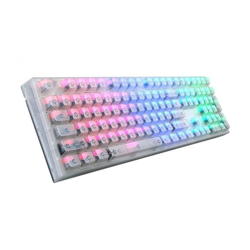Cooler Master MasterKeys Pro L RGB Crystal Edition Cherry MX Blue Mechanical Gaming Keyboard