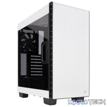 Corsair Carbide Series 400C Clear Full Size Windowed Side Panel E-ATX White Chassis