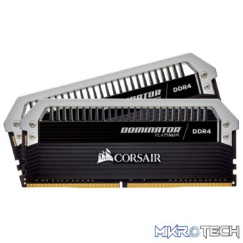 Corsair Dominator Platinum 16GB (2x8GB) DDR4-4000MHz CL19 1.35V 288-Pin Black Desktop Memory