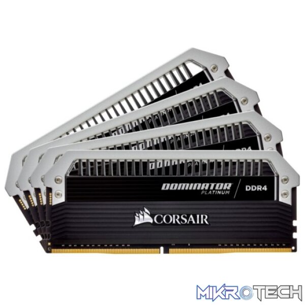 Corsair Dominator Platinum 64GB (4x16GB) DDR4-3000MHz CL15 1.35V 288-Pin Black Desktop Memory Corsair Dominator Platinum 64GB (4x16GB) DDR4-3000MHz CL15 1.35V 288-Pin Black Desktop Memory