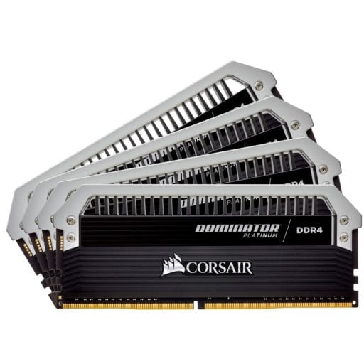 Corsair Dominator Platinum 64GB (4x16GB) DDR4-3466MHz CL16 1.35V 288-Pin Black Desktop Memory