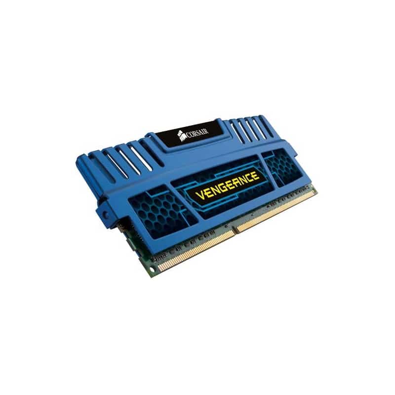 Corsair Vengeance With Blue Heatsink 4GB DDR3-1600 CL9 1.5v Desktop Memory
