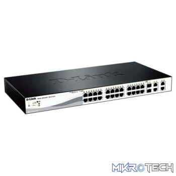 D-Link 24-Port Gigabit Smart Managed PoE Switch