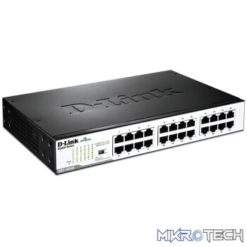 D-Link GigaExpress 24 Port 10/100/1000 Gigabit Un-managed Layer2 Switch