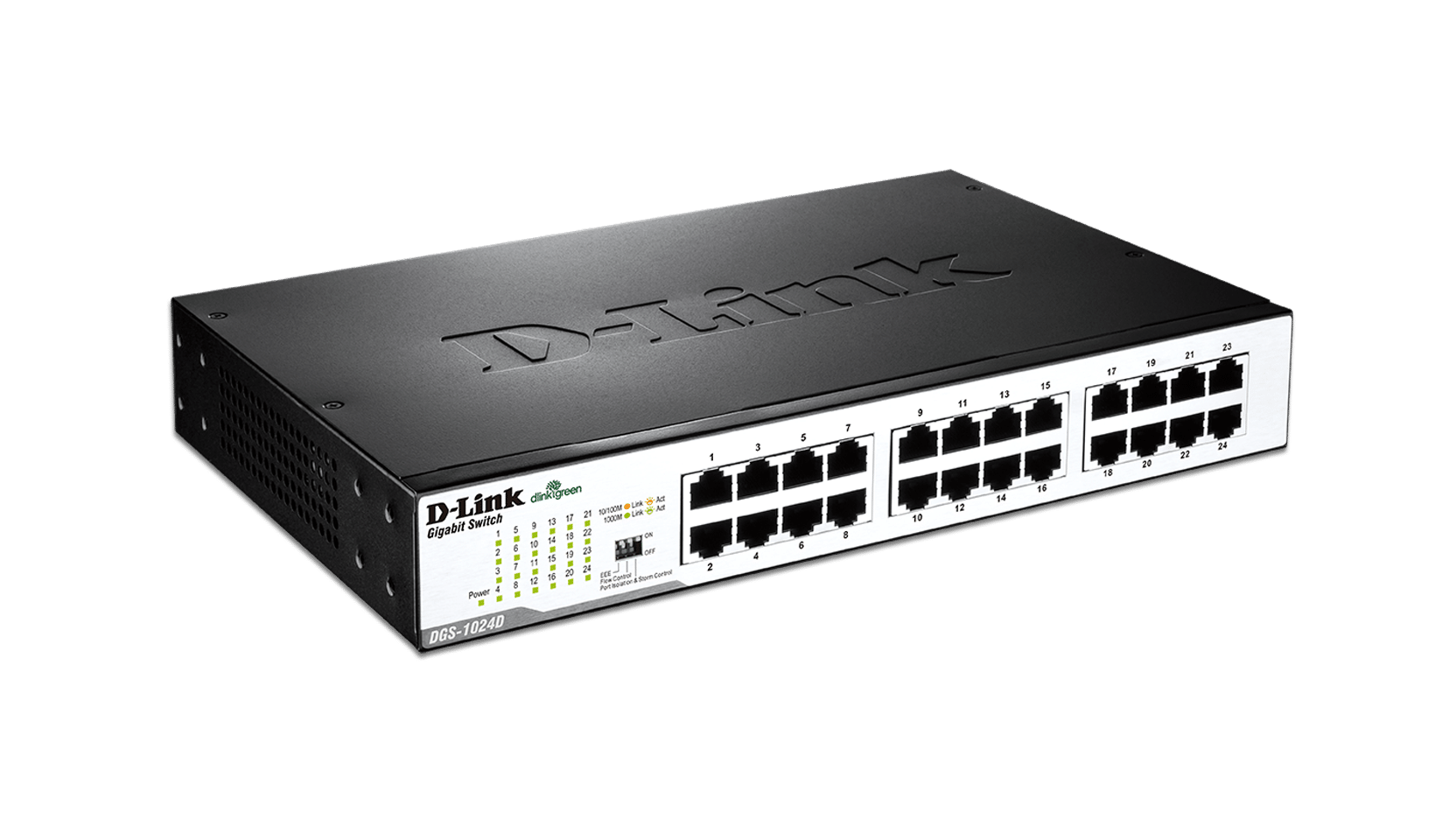 D-Link GigaExpress 24 Port 10/100/1000 Gigabit Un-managed Layer2 Switch