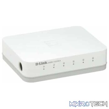 D-Link GigaExpress 5 Port 10/100/1000 Gigabit Un-managed Switch