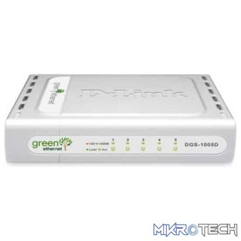 D-Link GigaExpress 8 Port 10/100/1000 Gigabit Un-managed Switch