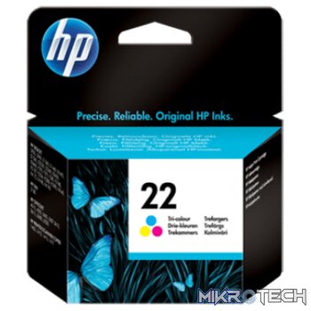 HP C9352AE 22 Tri-color Original Ink Cartridge