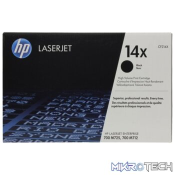 HP CF214X 14X High Yield Black Original LaserJet Toner Cartridge