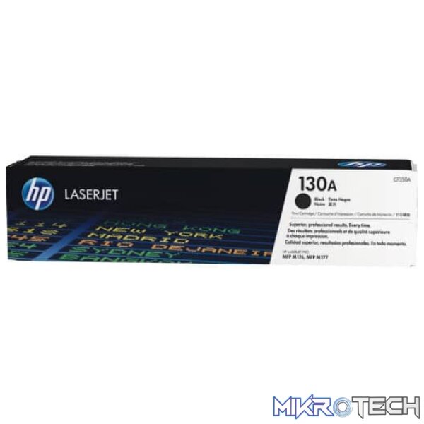 HP CF350A 130A Black Original Laser Toner Cartridges HP CF350A 130A Black Original Laser Toner Cartridges