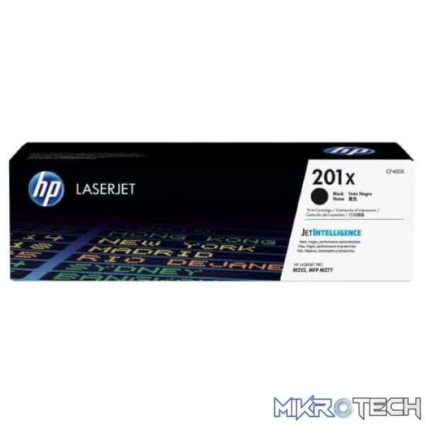 HP CF400X 201X Black High Yield Original LaserJet Toner Cartridge HP CF400X 201X Black High Yield Original LaserJet Toner Cartridge