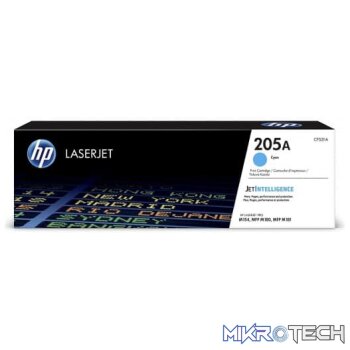 HP CF531A 205A Cyan Original LaserJet Toner Cartridge