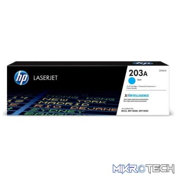 HP CF541A 203A Cyan Original LaserJet Toner Cartridge