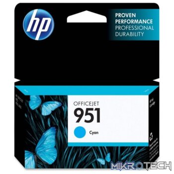 HP CN050AE No.951 Cyan Ink, 700pages For HP Business Officejet Pro 8610, 8620