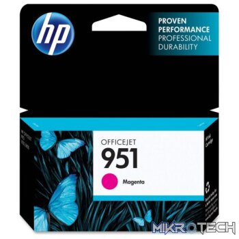 HP CN051AE No.951 Magenta Ink, 700 Pages For HP Business Officejet Pro 8610, 8620