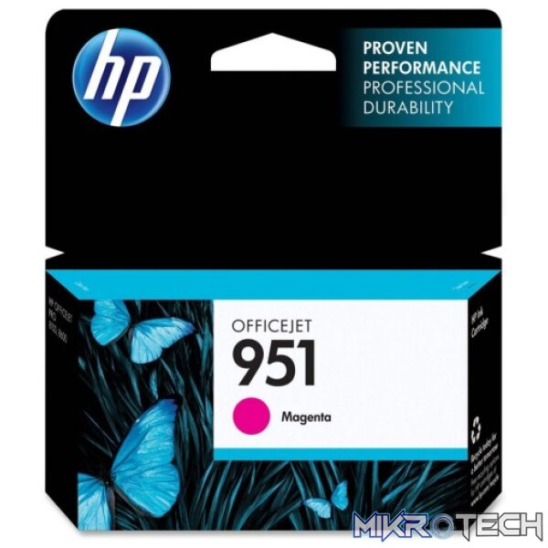 HP CN051AE No.951 Magenta Ink, 700 Pages For HP Business Officejet Pro 8610, 8620 HP CN051AE No.951 Magenta Ink, 700 Pages For HP Business Officejet Pro 8610, 8620