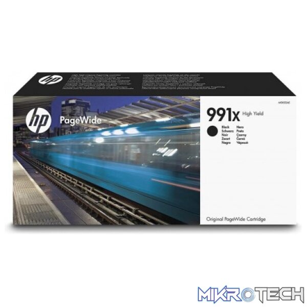 HP M0K02AE 991X Black High Yield Original PageWide Cartridge HP M0K02AE 991X Black High Yield Original PageWide Cartridge