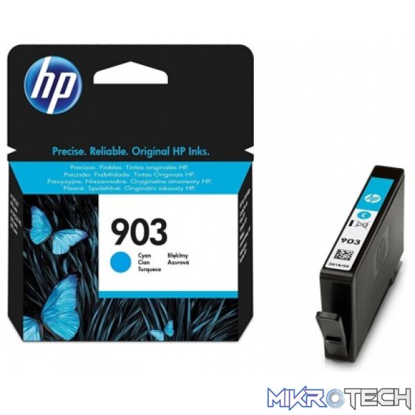 HP T6L87AE 903 Cyan Original Ink Cartridge HP T6L87AE 903 Cyan Original Ink Cartridge
