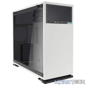 In-Win IW-102-White 102 Tempered Glass White Steel ATX Mid Tower Desktop Chassis