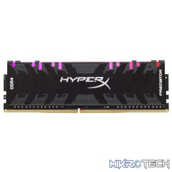 Kingston HyperX Predator 8GB (1x8GB) DDR4-3200MHz CL16 1.35V Black Desktop Memory