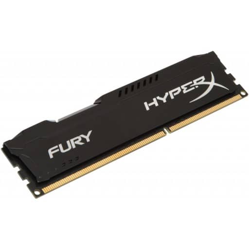 Kingston HyperX Fury 4GB (1x4GB) DDR3L-1600MHz CL10 1.35V Black Desktop Memory