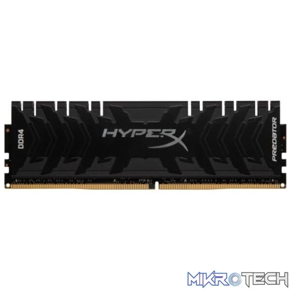 Kingston HyperX Predator 16GB (1x16GB) DDR4-3600MHz CL17 1.35V Black Desktop Memory Kingston HyperX Predator 16GB (1x16GB) DDR4-3600MHz CL17 1.35V Black Desktop Memory