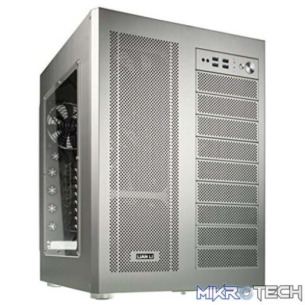 Lian-Li PC-D600WS Windowed Silver Aluminium E-ATX Full Tower Server Chassis Lian-Li PC-D600WS Windowed Silver Aluminium E-ATX Full Tower Server Chassis