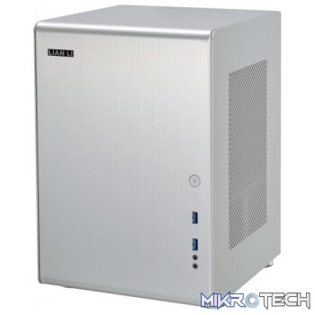 Lian Li PC-Q33WS Silver Mini-ITX Mini Tower Desktop Chassis