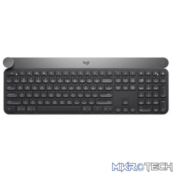 Logitech Craft White LED Backlit Wireless Keyboard with Creative Input Dial Logitech Craft White LED Backlit Wireless Keyboard with Creative Input Dial