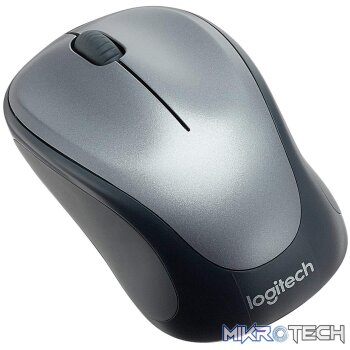 Logitech M235 Black-Silver 1000DPI Wireless Notebook Mouse