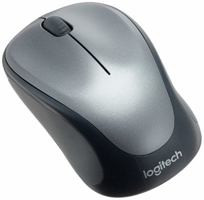Logitech M235 Black-Silver 1000DPI Wireless Notebook Mouse