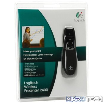 Logitech R400 Professional Cordless Presenter