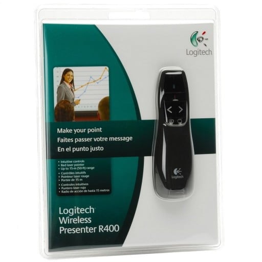 Logitech R400 Professional Cordless Presenter