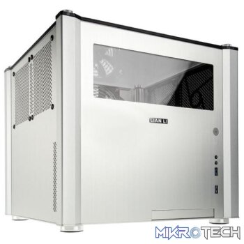Lian-Li PC-V359 Windowed Silver Cube Micro ATX Chassis