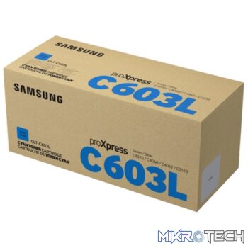 Samsung CLT-C603L High Yield Cyan Laser Toner Cartridge